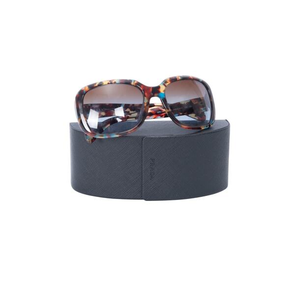 PRADA Blue Tortoiseshell SPR 17P Sunglasses - Picture 4 of 5